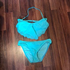 Teal green bikini
